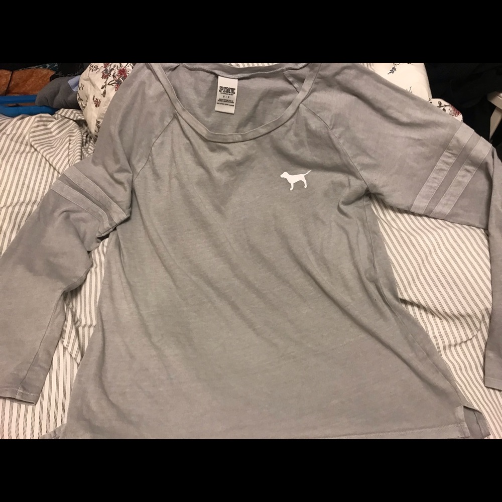Pink Victoria’s Secret long sleeve shirt